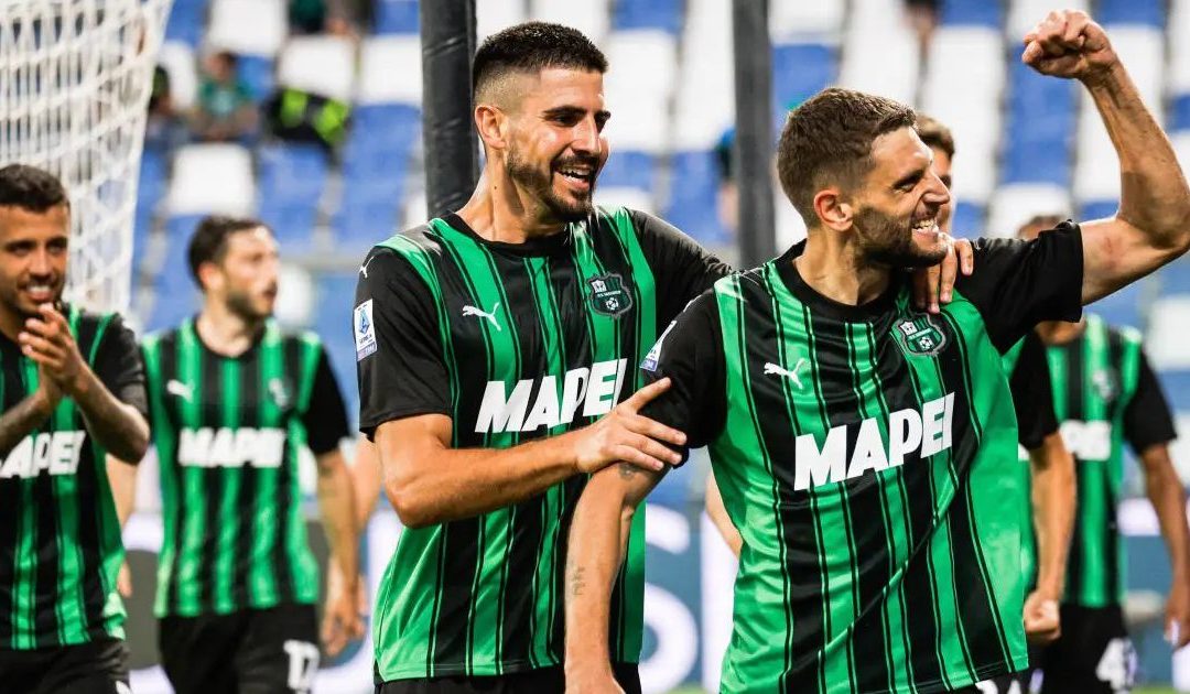 Il calabrese Berardi rilancia il Sassuolo, Verona battuto 3-1