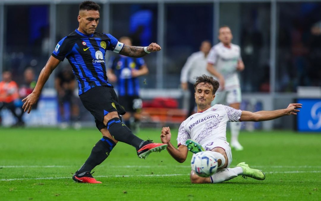 Poker Inter alla Fiorentina, nerazzurri a punteggio pieno