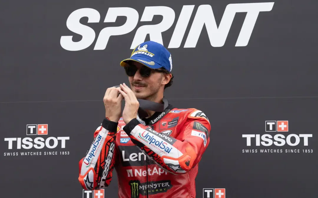 Bagnaia a Misano dopo l’ok dei medici: “Sono stato fortunato”