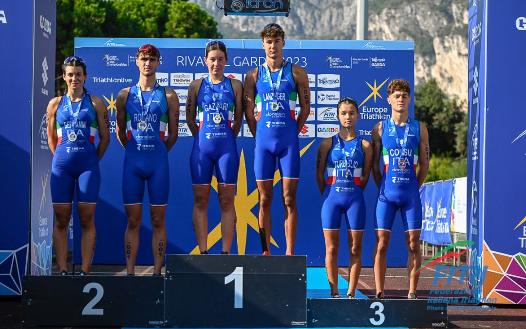 Europei cross Triathlon, due podi junior tutti azzurri
