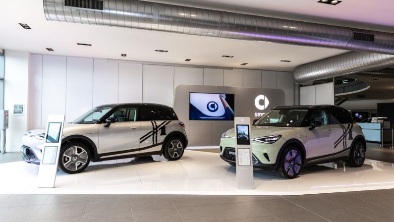 smart #1 è ordinabile sullo store e presso la rete italiana