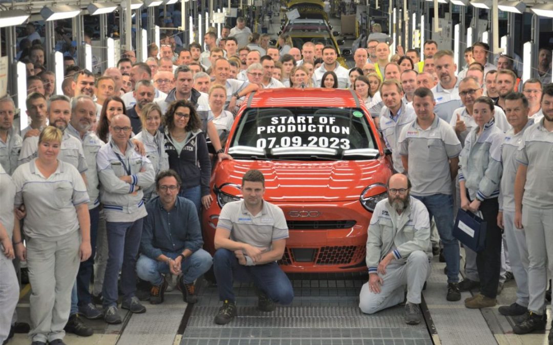 Fiat avvia la produzione della nuova 600e