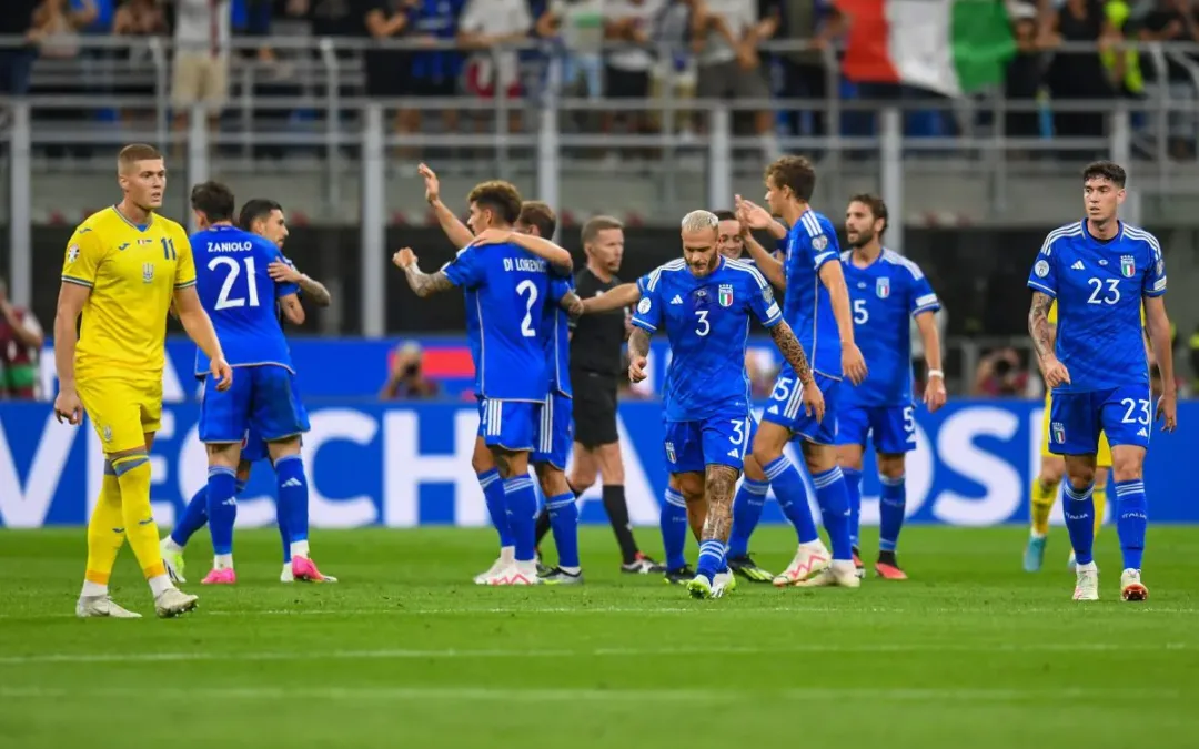 Doppietta di Frattesi, l’Italia batte 2-1 l’Ucraina