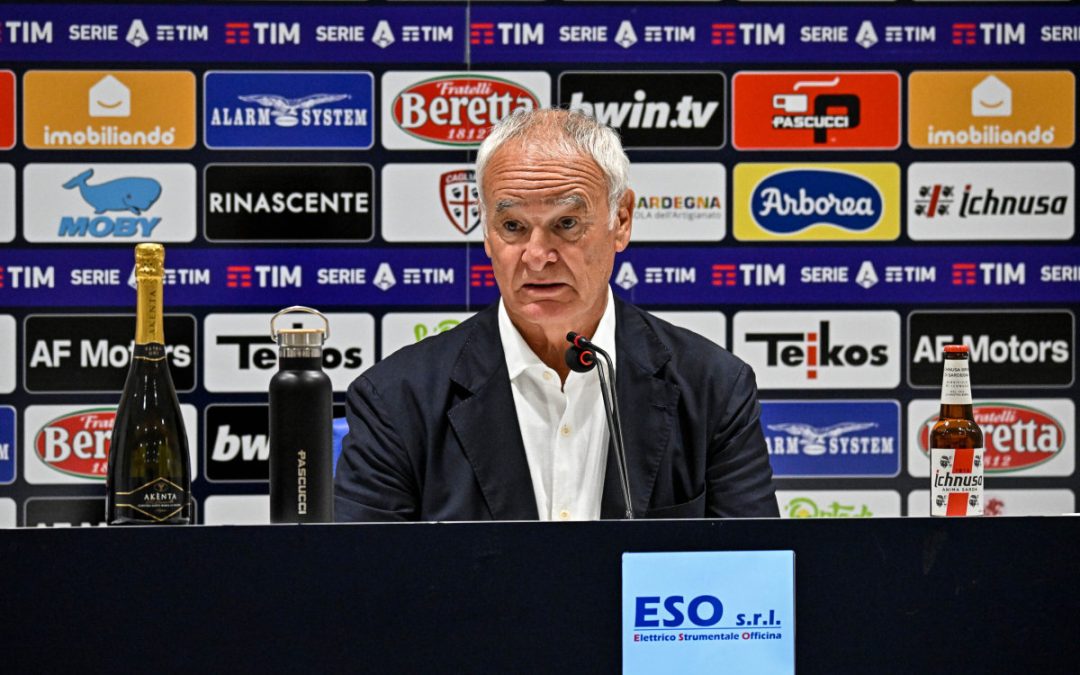 Calcio: Ranieri “Il mio Cagliari deve svegliarsi,la Serie A non aspetta”