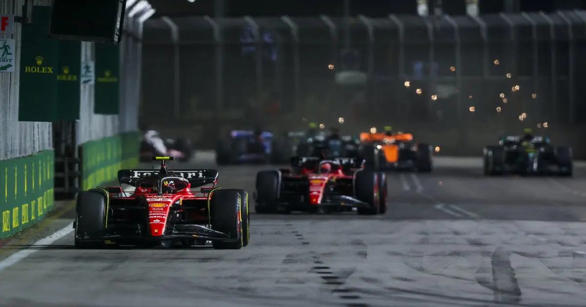 Carlos Sainz e Charles Leclerc