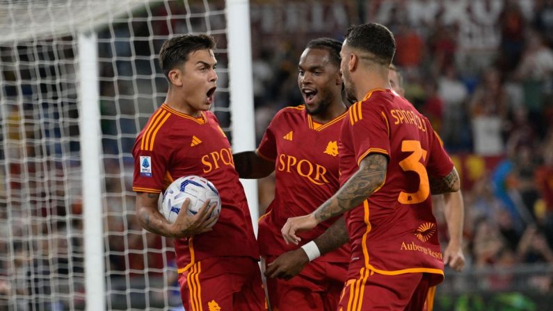 La Roma trova la prima vittoria, Empoli travolto 7-0