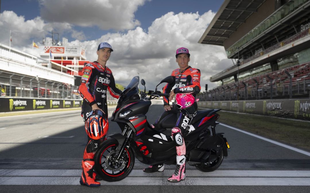 Arriva lo sportivissimo scooter Aprilia SR GT Replica