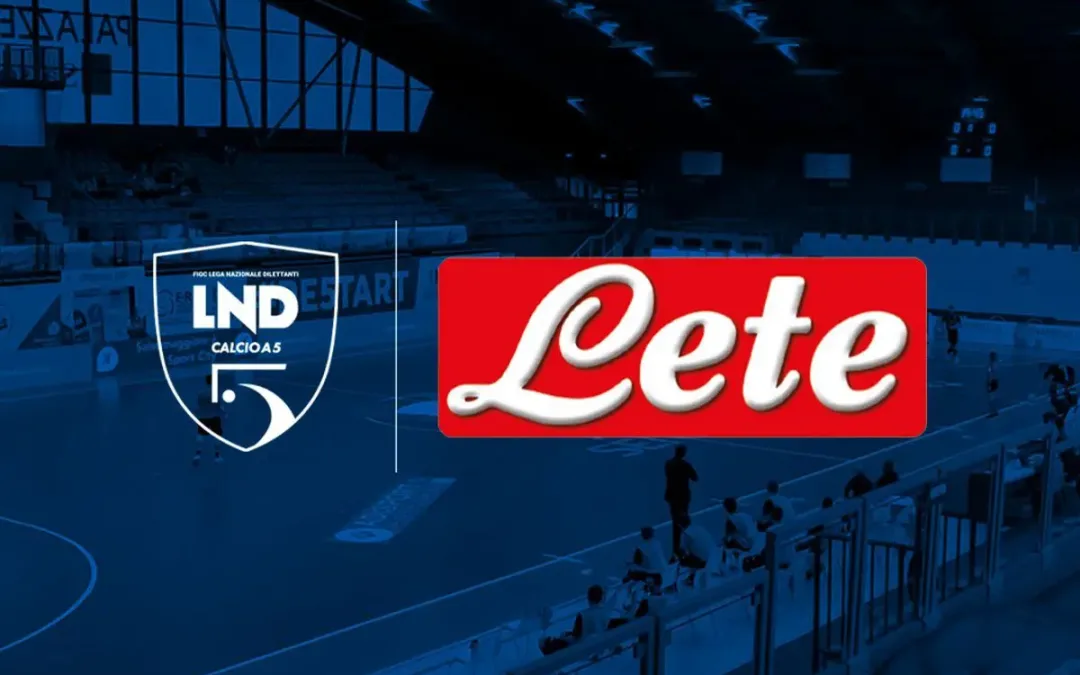 Calcio a 5, Acqua Lete partner ufficiale stagione 2023-2024