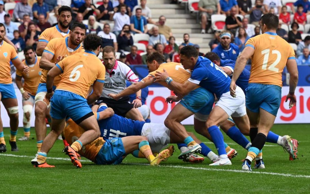 L’Italrugby vince ancora ai Mondiali, Uruguay battuto 38-17