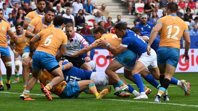 L’Italrugby vince ancora ai Mondiali, Uruguay battuto 38-17