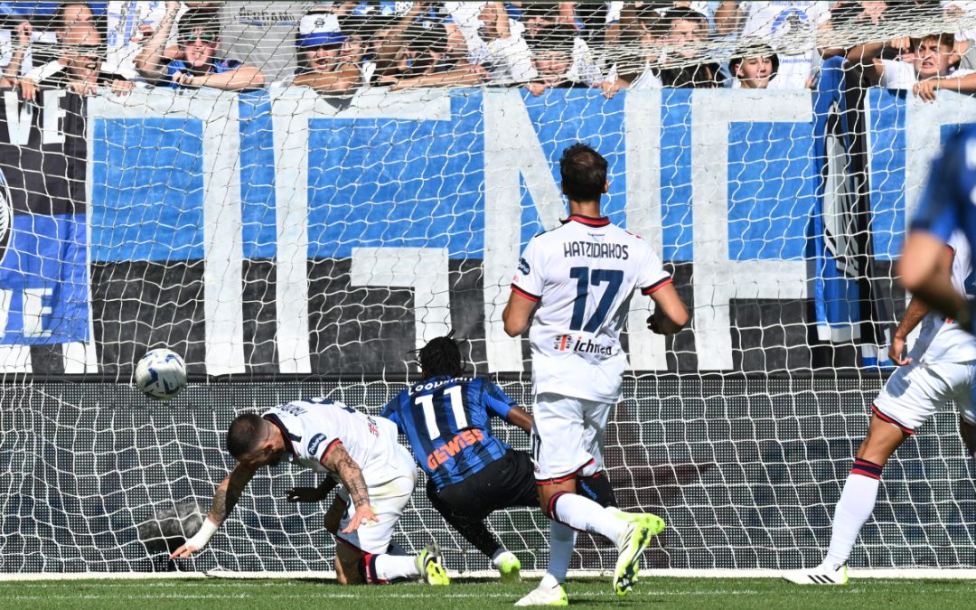 Atalanta-Cagliari 2-0, decidono Lookman e Pasalic