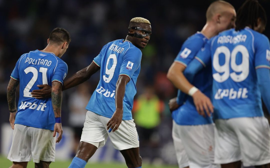 Osimhen e Kvaratskhelia guidano il Napoli, Udinese ko