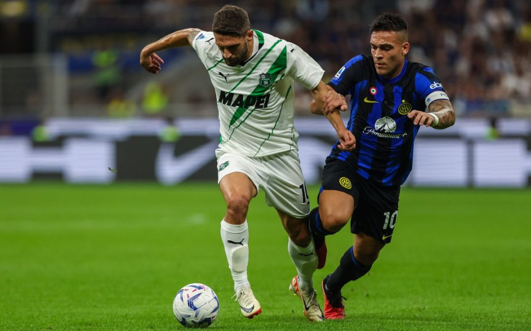 Colpo Sassuolo a San Siro, prima sconfitta per l’Inter