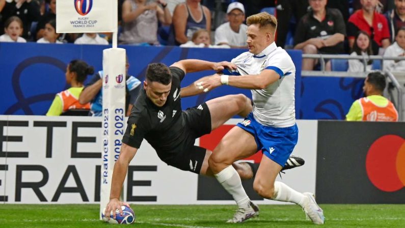 Italrugby travolta dalla Nuova Zelanda per 96-17