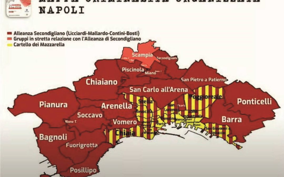 Criminalità, Napoli e Caserta i territori a più alta e qualificata densità mafiosa. Il rapporto della Dia