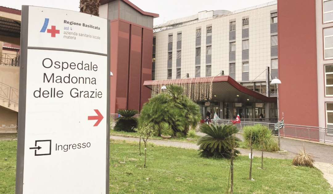 L'ospedale Madonna delle Grazie di Matera