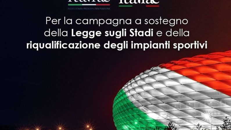 Cultura Italiae e Sport Italiae per commissario agli stadi