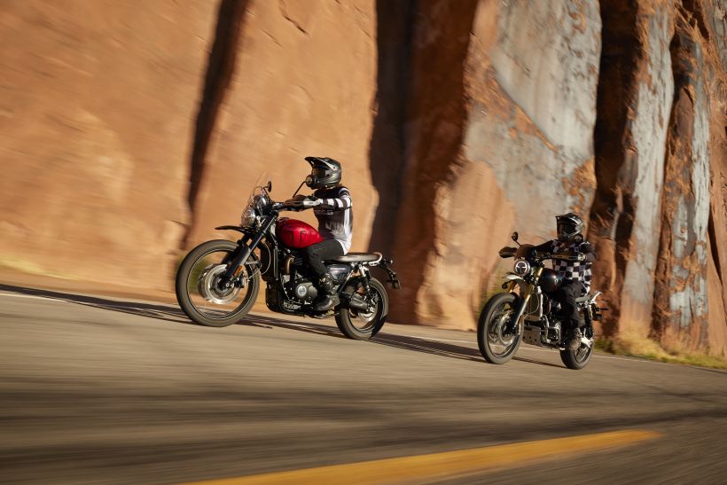 La gamma Triumph Scrambler 1200 si rinnova
