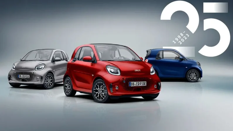 Smart presenta la serie speciale EQ Fortwo 25th Anniversary