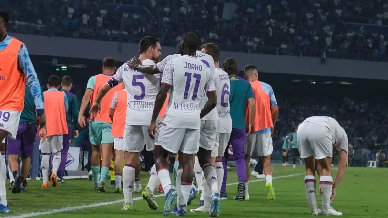 La Fiorentina brilla al Maradona, battuto il Napoli 3-1