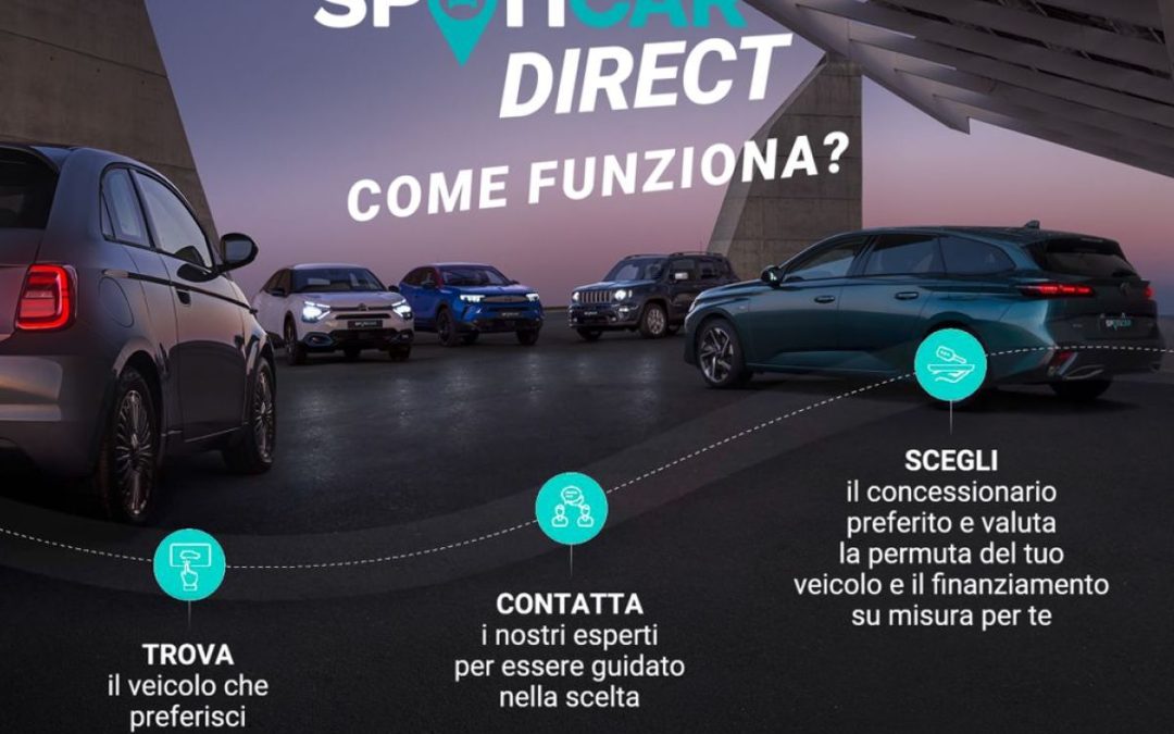 Spoticar Direct, sistema di vendita online di veicoli second hand