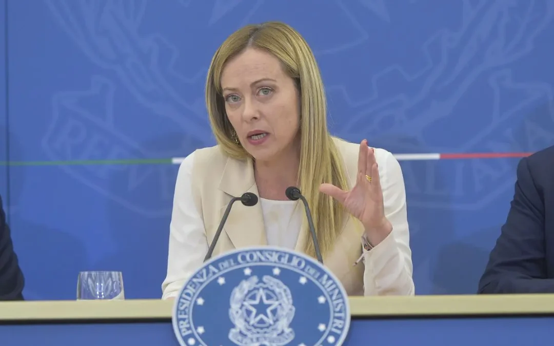 Meloni “Bilancio del primo anno? Rivendico gli aiuti a famiglie e imprese”