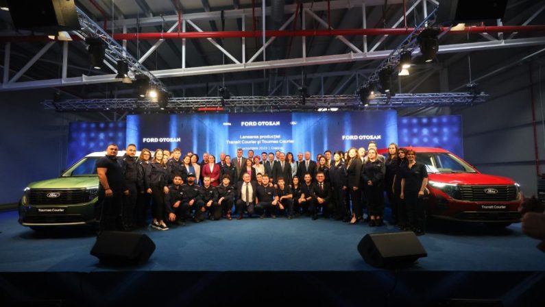 Ford, al via la produzione dei nuovi Tourneo e Transit Courier
