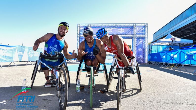 Word Triathlon Para Cup Taranto, 5 podi per gli azzurri