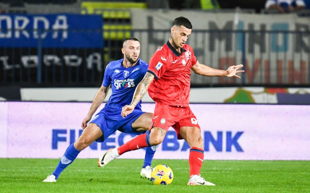 Scamacca scatenato, l’Atalanta vince a Empoli 3-0