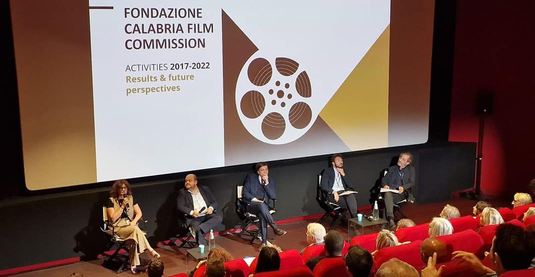 La presentazione del bandi della Calabria Film Commission a Roma al cinema Barberini