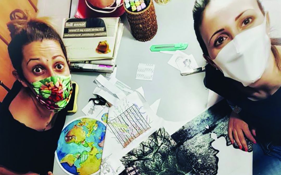 Alessa e Irene, le due siciliane creatrici del brand AllucinazionImperfette