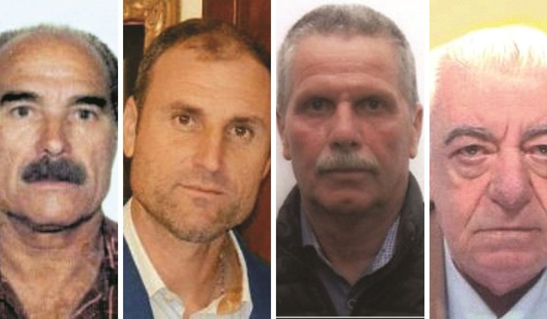 Alfonso Mannolo, Remo Mannolo, Francesco Falcone, Giuseppe Benincasa