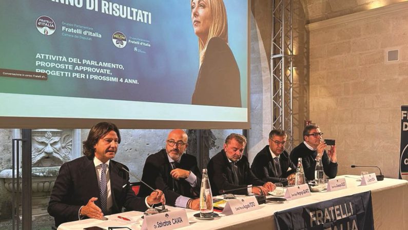 Fratelli d’Italia difende i risultati ma non si sbilancia sul bis di Bardi