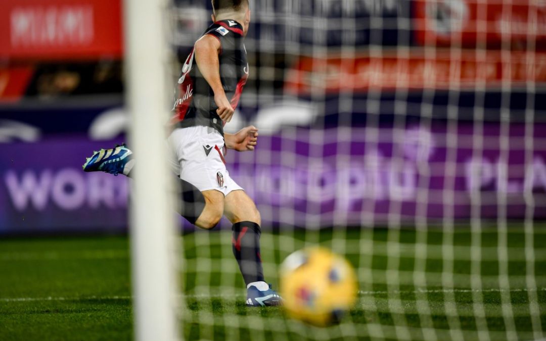 Bologna sempre più in alto, Lazio battuta per 1-0