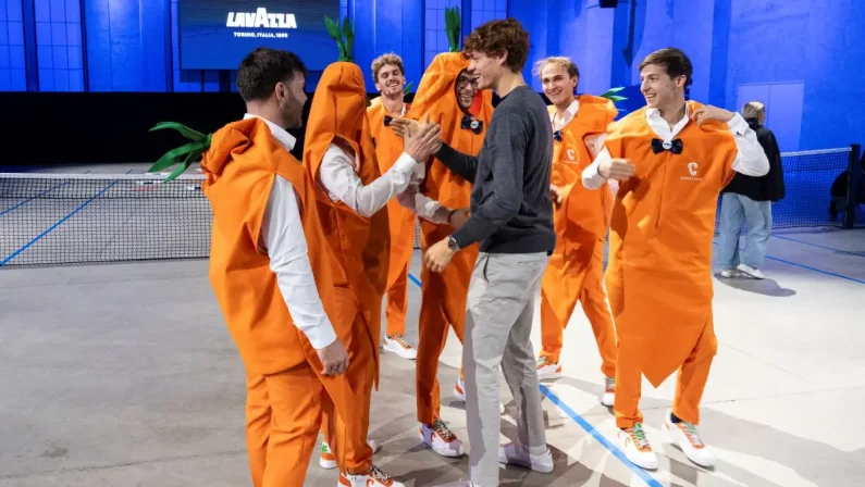 Lavazza fa incontrare Sinner e i Carota Boys