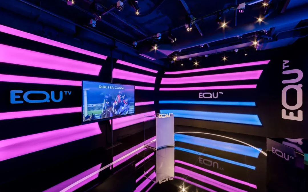 EQUtv racconta Fieracavalli con il proprio studio al Padiglione 2
