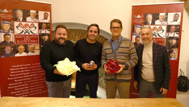 Capello, Datome e Rocchi tra i premiati al Radicchio d’Oro