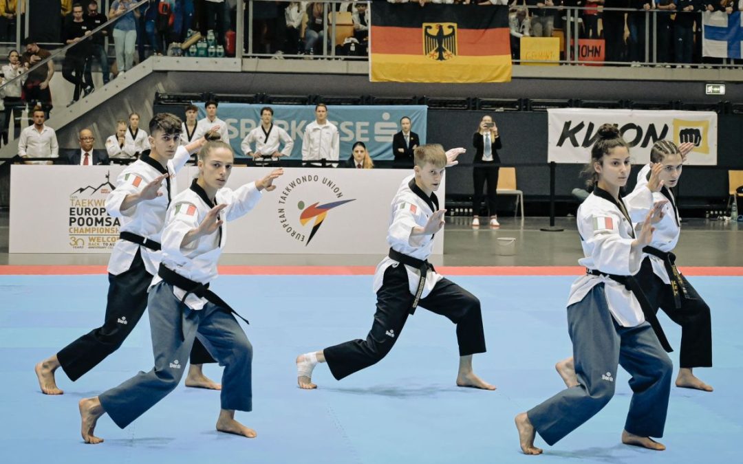Dal mondiale all’Europa, il freestyle del Taekwondo azzurro vola alto