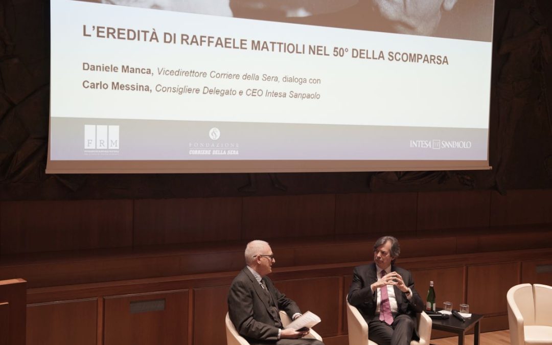 Intesa Sanpaolo ricorda Raffaele Mattioli a 50 anni dalla scomparsa