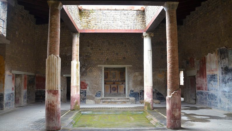 Stabia, nuovi affreschi e segreti dagli scavi di Villa San Marco