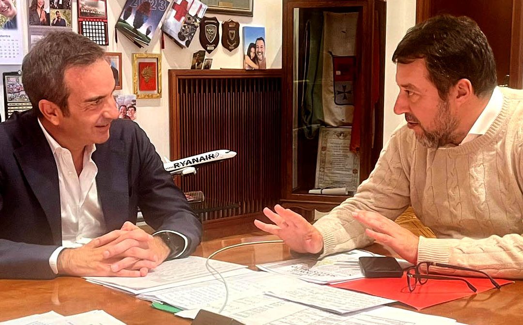 Roberto Occhiuto e Matteo Salvini