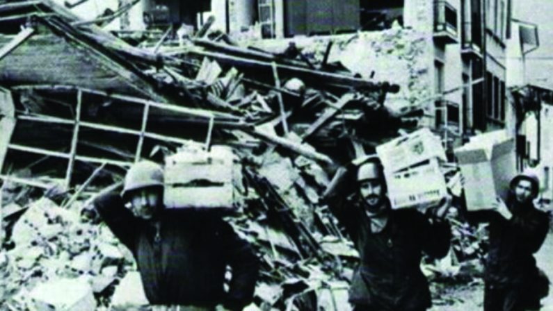 Il dono a Bucaletto dagli Stati Uniti dopo il terremoto del 23 novembre 1980