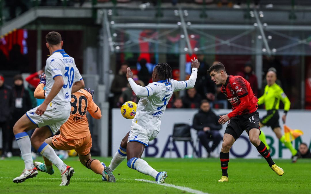 Il Milan cala il tris a San Siro: 3-1 al Frosinone