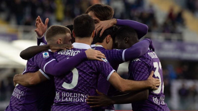 Serie A, la Fiorentina cala il tris, Salernitana nei guai