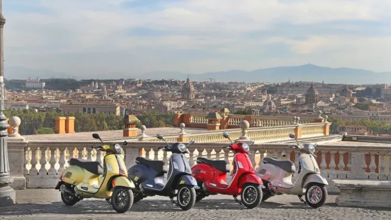Vespa brand “iconico” da un miliardo di euro