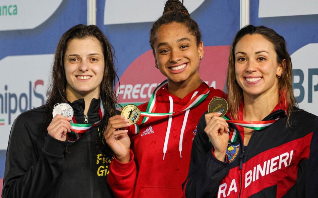 Staffette azzurre d’argento agli Europei in vasca corta