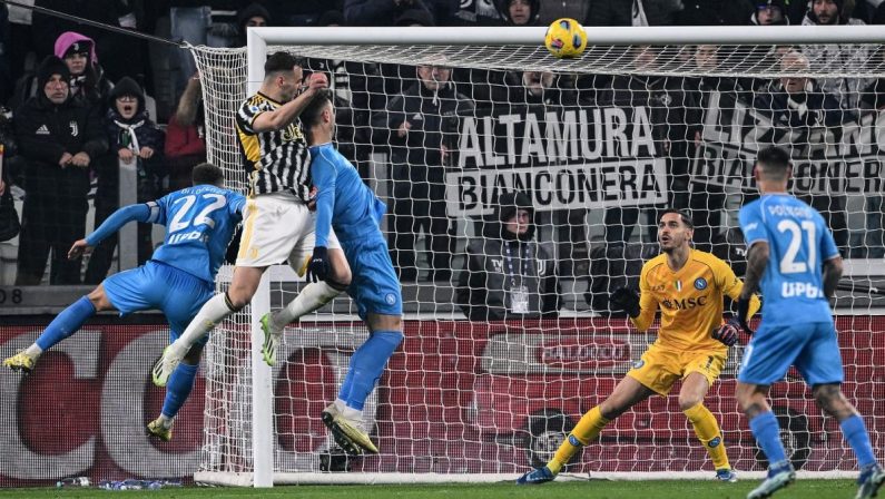 Juventus-Napoli 1-0, decide un gol di Gatti