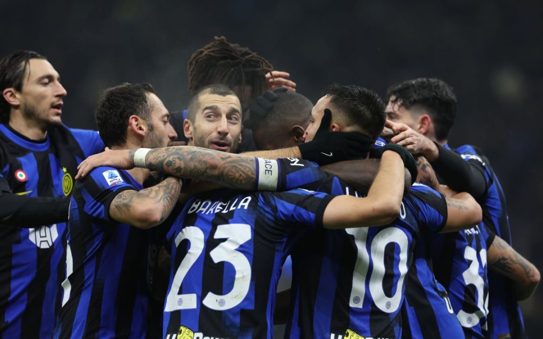 L’Inter fa poker all’Udinese e torna al comando