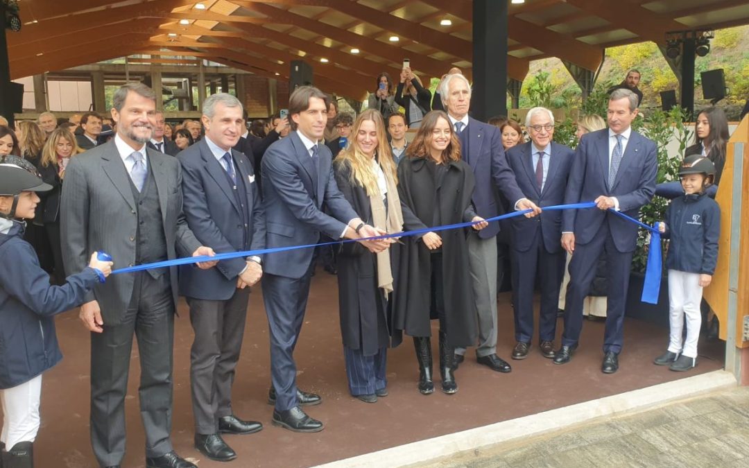 Inaugurate aree tecniche del centro di equitazione SIR La Farnesina