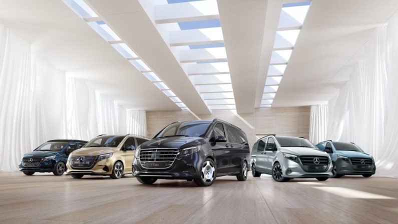 In arrivo la nuova gamma di veicoli mid-size Mercedes-Benz